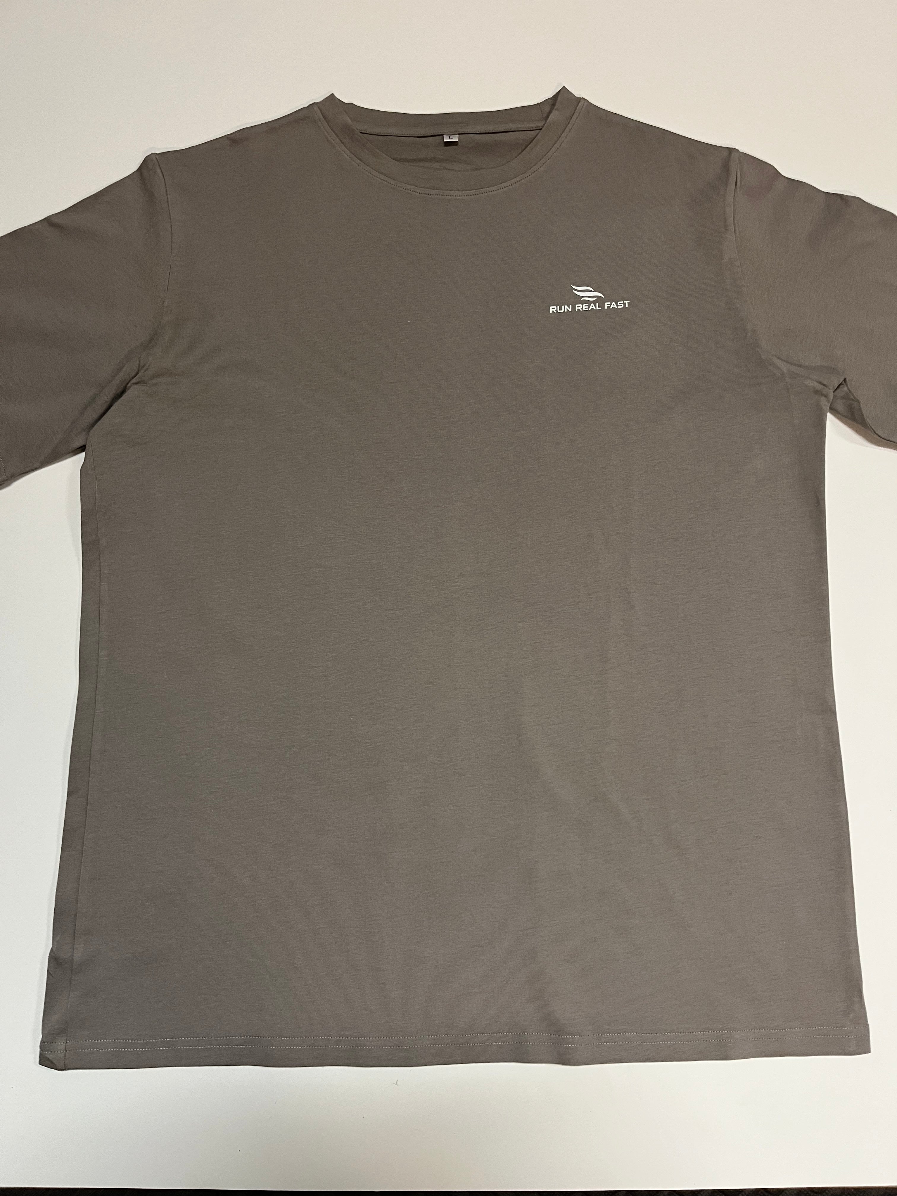 Oversized Tee Shirt – Brown Athletic Style for Men