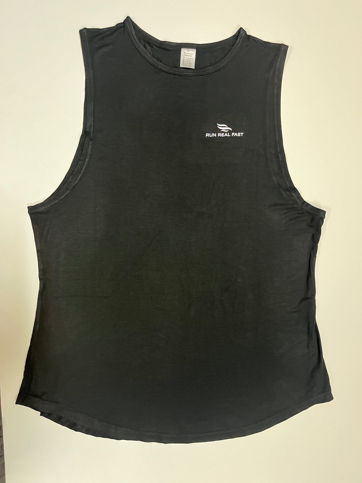 Men’s Black Tank – Athletic Fit & Breathable