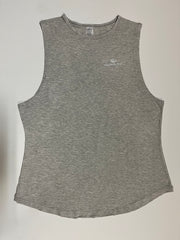 Men Gray Tank – Athletic Fit Sleeveless
