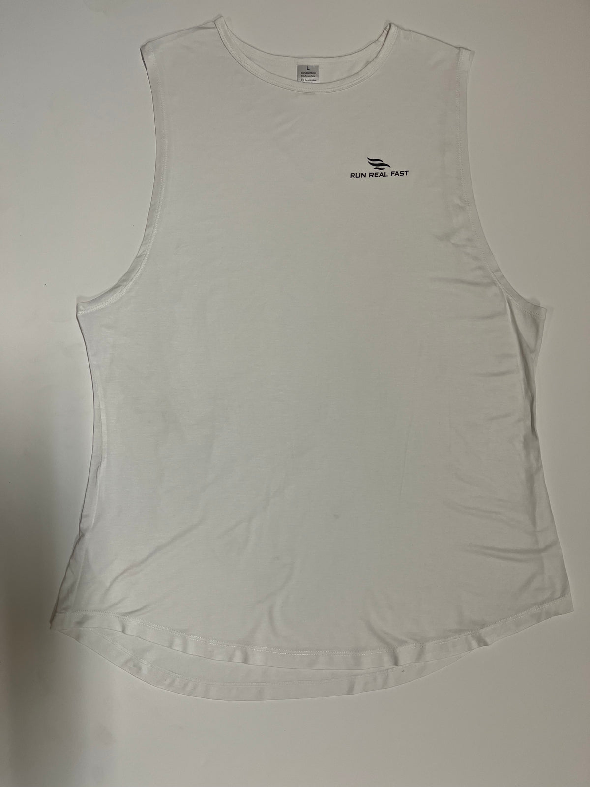 Men’s White Tank – Athletic Comfort & Style