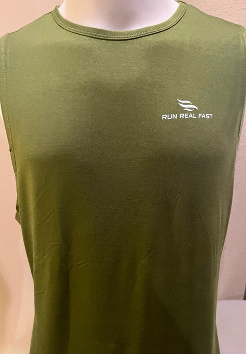 Men’s Green Tank – Athletic & Stylish Comfort Wear